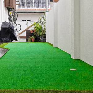 Gazon Artificiel en Plastique PE/PP 30mm à Prix de Gros, Tapis <span class=keywords><strong>Synthétique</strong></span> Intérieur/<span class=keywords><strong>Extérieur</strong></span> pour Aménagement Paysager avec Hauteur de Brin de 10mm - Product Image 3