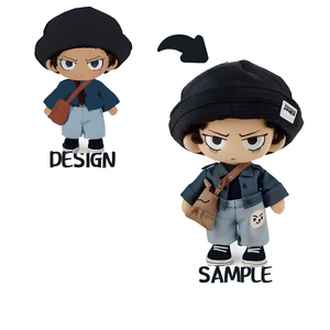 Juguete de peluche personalizado hecho a mano, crea un juguete suave único según las especificaciones y diseños CE CPC ASTM - Product Image 3