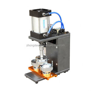 Machine à fabriquer des badges semi-automatique pneumatique neuve, presse à poinçonner pour badges cadeaux - Product Image 5