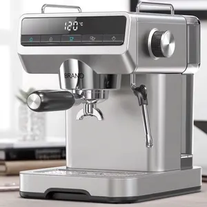 Wide Size Espresso Machine Manufacturer OEM/ODM 20 Bar Fashion Household Coffee Machine Customization