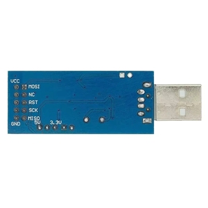 ZYSY USBASP AVR Programmierer USB ATMEGA8 128 <span class=keywords><strong>ATtiny</strong></span>/<span class=keywords><strong>CAN</strong></span>/PWM 10-Pin Kabelmodul DIY + mit 6 Adapterplatinen - Product Image 5