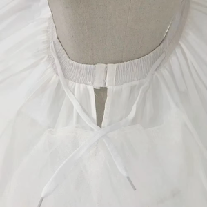 Sottoveste da donna per abiti da sposa 7 acciaio 2 anelli di filato regolabili sette ossa Super soffice sottane da principessa - Product Image 5