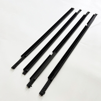 Bande d’étanchéité en caoutchouc pour moulure de fenêtre et seuil de porte pour Toyota Prado 150 2017‑21 75711‑60090 75722‑60110