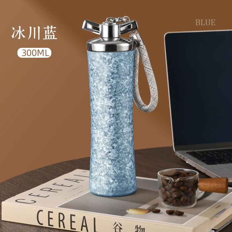 Silver Wing Goddess Cup - Glacier Blue