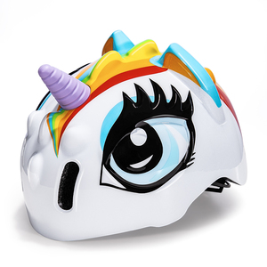 KINGBIKE Mignon <span class=keywords><strong>Licorne</strong></span> Animal Personnalisé <span class=keywords><strong>Casque</strong></span> D'équitation Pour Enfants Ultraléger Réglable PE + EPS Matériel Sûr <span class=keywords><strong>Casque</strong></span> De Vélo En Gros - Product Image 3