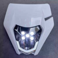 SNOR LED Dirt Bike Phare pour KTM SX EXC F Enduro Motocross LED Phare, Ampoule Phare OT-HL-02/ OT-HL-03