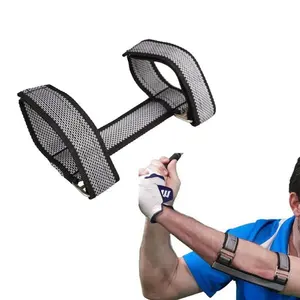 用于高尔夫初学者训练辅助设备的肘关节圆弧支具