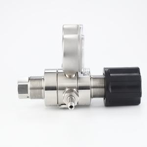 Régulateur de pression HKSC SS316L 3500 PSI à haut débit pour gaz acétylène, raccord 1/4" NPT, système de gaz industriel - Product Image 3