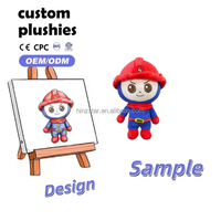 Peluche personnalisée en usine avec vos propres images, poupée en peluche anime super douce en coton, jouet anti-stress pour enfants