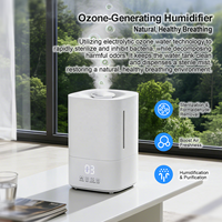 Purificateur et humidificateur d'air 2-en-1 pour la maison, le bureau, l'hôtel, le salon
