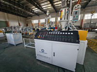Máquina de fabricación de lazos aislantes de plástico de un solo tornillo de PVC semiconductivo LYD para cajas de engranajes de motor para cable/perfil/filamento/barra