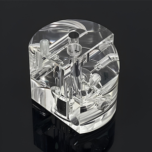 OEM Custom Cnc Precision Acrylic Turning Parts Cnc Milling Pmma Plastic Transparent Polishing <b>Machining</b> <b>Service</b> - Product Image 3