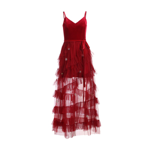 2026 <strong>Christmas</strong> Design Latest Popular Fashion Floral Print <strong>Women</strong> <strong>Dresses</strong> - Product Image 6