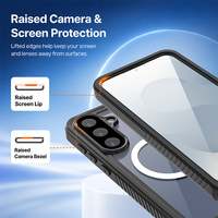 Oferta de Verano: Fundas Magnéticas para Teléfono Samsung Galaxy S26FE, Transparentes, de PC, Resistentes a Impactos, al Polvo y al Agua (IP68), de Alta Calidad