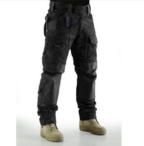 Pantalones de Entrenamiento DFP924 Verde Camuflaje con Múltiples Bolsillos para Cosplay - Product Image 6