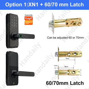 Cerradura de Puerta con Huella Dactilar HanDaily TTlock Tuya Wifi, Cerraduras Electrónicas Digitales con Contraseña, Tarjeta y Llave, con Contraseña Temporal - Product Image 5