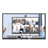 Pantalla Plana Interactiva 4K de 65 Pulgadas Directo de Fábrica, Pizarra Interactiva con IA, Táctil de 20 Puntos, Cámara Integrada, OEM/ODM, para Tiendas Minoristas y Metro