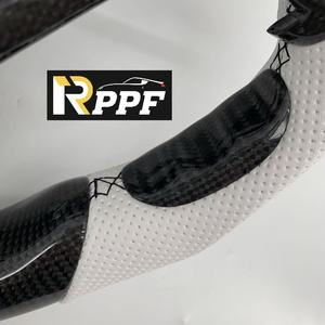 Volant en fibre de carbone véritable Rppf <span class=keywords><strong>100</strong></span>% avec LED pour Acura <span class=keywords><strong>TL</strong></span> 2009-2014 - Product Image 2