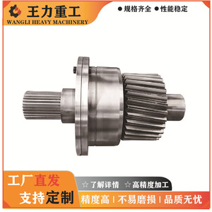 โรงงานผลิตชิ้นส่วนลดความเร็วเหล็กอัลลอยด์ที่ไม่ได้มาตรฐานสำหรับเครื่องจักรเหมืองและเครื่องจักรวิศวกรรม รวมถึงเพลาเกียร์อินพุต - Product Image 3