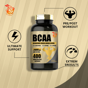 Cápsulas de BCAA de Marca Privada OEM con Aminoácidos de Cadena Ramificada, Aumentan la Energía, Mejoran el Rendimiento en el Entrenamiento - Product Image 5
