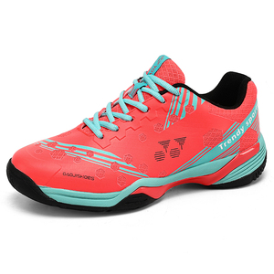 Chaussures <span class=keywords><strong>de</strong></span> badminton/<span class=keywords><strong>tennis</strong></span>/<span class=keywords><strong>tennis</strong></span> <span class=keywords><strong>de</strong></span> <span class=keywords><strong>table</strong></span> professionnelles antidérapantes avec semelle intermédiaire en caoutchouc - Chaussures <span class=keywords><strong>de</strong></span> sport pour terrain intérieur pour hommes et femmes - Product Image 1