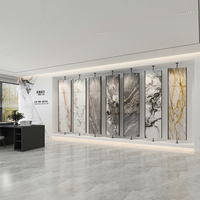 Revêtement de sol en marbre, quartz, granit, bois, design moderne et populaire, hauteur personnalisable, rotation double face à 360 degrés, respectueux de l'environnement