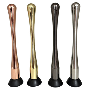 Mayorista: Herramienta de Bar Moderna de Acero Inoxidable, Muddler para Zumos, Varilla de Metal para Triturar Hielo, Mortero para Mojitos y Cocteles, Martillo para Hielo - Product Image 1