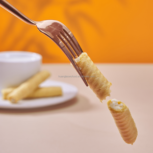 Galletas <span class=keywords><strong>de</strong></span> Huevo Rellenas Crujientes con <span class=keywords><strong>Leche</strong></span> <span class=keywords><strong>de</strong></span> Soya y Sabor a Queso, <span class=keywords><strong>Sin</strong></span> Grasas Trans, Disponibles con Marca Privada - Product Image 3
