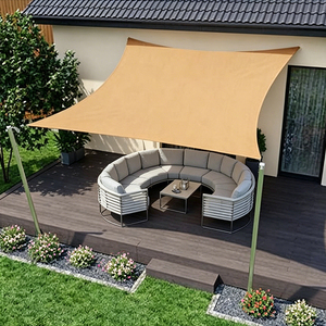<span class=keywords><strong>Malla</strong></span> <span class=keywords><strong>de</strong></span> Sombra <span class=keywords><strong>Beige</strong></span> para Exteriores, Bloquea Rayos UV, Transpirable, para Patio, Balcón, Jardín, Pérgola y Terraza, Pantalla <span class=keywords><strong>de</strong></span> Privacidad - Product Image 1