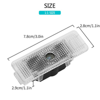 Uper brillante para roW 528i 1998 Z8 E39 1999-2006 E52 53 53 X5 1995-2002 Welcome oor OGO Ed rojector