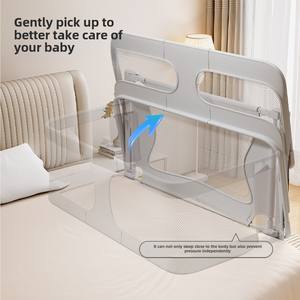 <span class=keywords><strong>Piccolo</strong></span> appartamento-Friendly Anti-pressione pieghevole culla per neonati letto con Guardrail rimovibile per piccoli spazi biancheria da letto per bambini - Product Image 2