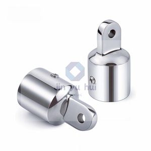 Extrémité carrée robuste en acier inoxydable 316 à double vis pour bimini, haute résistance pour yachts et voiliers - Product Image 4