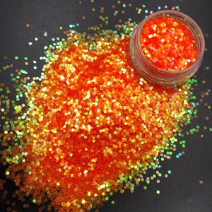 Polvo de purpurina PET iridiscente, 1KG, 1,0mm, colores brillantes ecológicos a granel para Artes de uñas y cosméticos - Product Image 5
