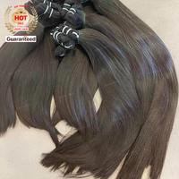SDD Vietnam Bone Straight Bundle de cheveux humains bruts 100% 12A Ombre Color Bundles de cheveux humains bruts avec fermeture 2x6 Lace Kim K Closure