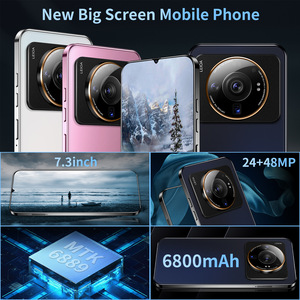 Smart Life CompanionSlim Smartphone - Double Octa Core 108MP, Écran 4K 120Hz, Charge Rapide 65W, 4G/5G LTE, Android 15, Anglais, Fluide - Product Image 1