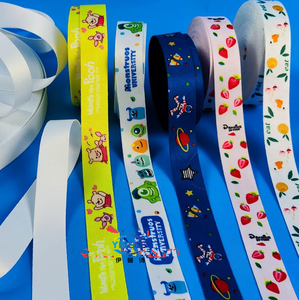 Thăng Hoa Polyester Trắng In Trống Ribbon Webbing Lanyard Trong CuộN - Product Image 6