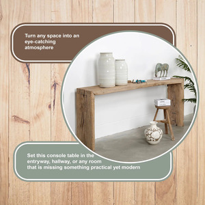 Wooden Side Table Handmade Solid Wood End Table Elegant Bedside Furniture for Residential Commercial and Hospitality Interior - Product Image 6
