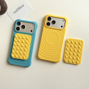 Coque de téléphone à ventouse pour iPhone 17 Pro Max 15 13 14 Plus, coque souple en silicone <span class=keywords><strong>Pop</strong></span> <span class=keywords><strong>It</strong></span> Octopus, accessoires de téléphone 17 Air 16 Pro - Product Image 6
