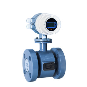 Electromagnetic Flow Meter All-in-one Digital Display PTFE/Rubber Lined Strong Acid Strong <b>Alkali</b> Industrial Sewage Slurry Pulp - Product Image 4