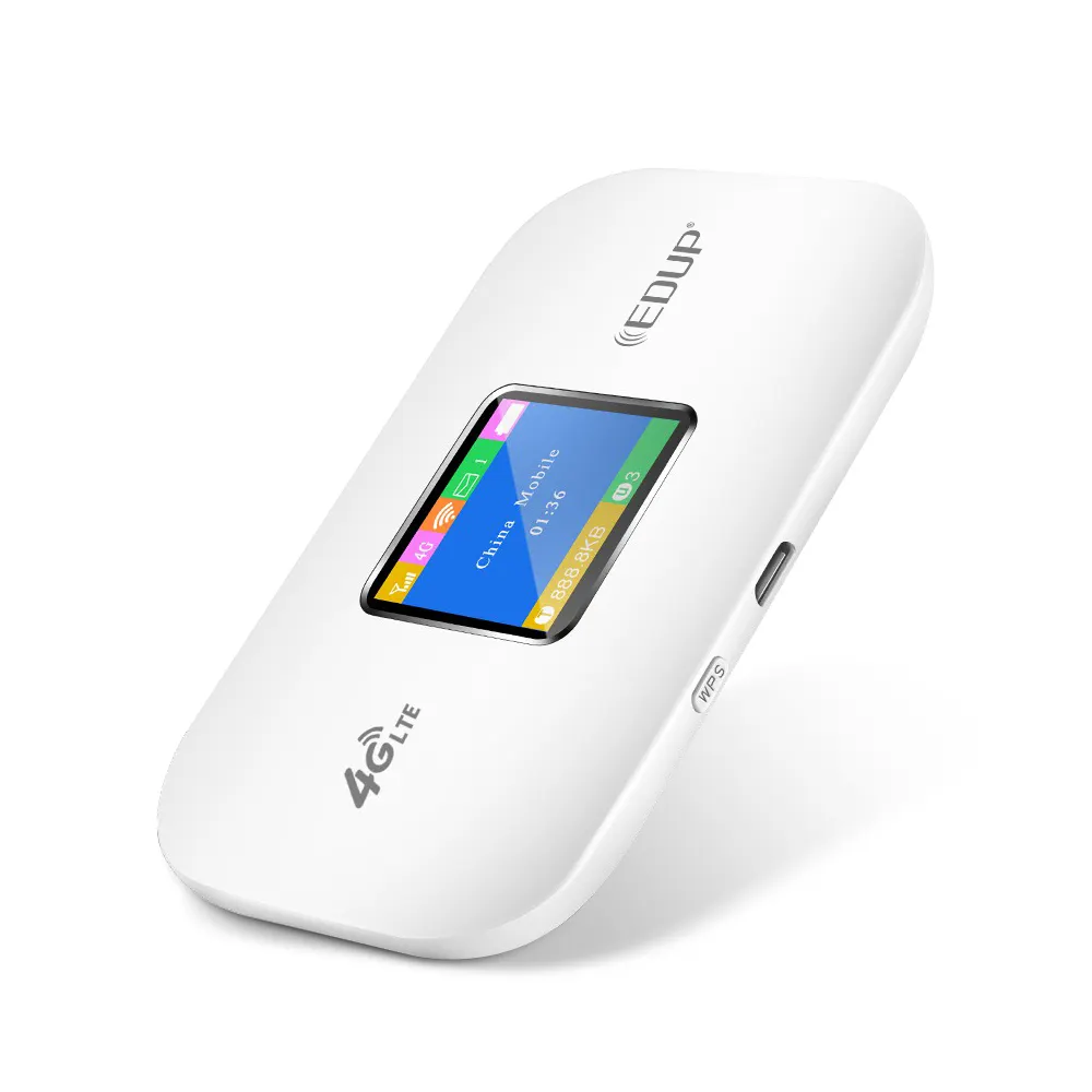 EDUP new arrival 4G LTE WiFi Pocket Hotspot Router pocket wifi router 4g Mifis