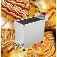 Machine à frire électrique commerciale pour fromage, maïs et hot-dogs
