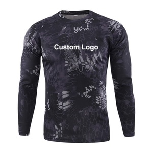 Camiseta de Pesca Personalizada OEM para Hombre, Impresa, Transpirable, de Secado Rápido y Sublimada - Product Image 4