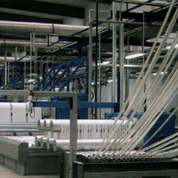 Ligne de Production de fibres de Nylon, 10 m, 30 tonnes par jour, en Polyester ajouré compressé