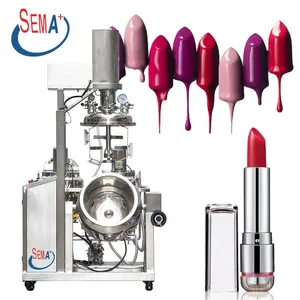 100-200L Ointment Toothpaste Vacuum Mixing Machine Skin Care Face Cream Emulsifying Mixer Vacuum Homogenizing Emulsifier