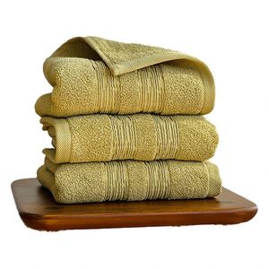 Serviette de bain en satin 100% coton, tissée, écologique, séchage rapide, douce, durable, qualité cinq étoiles, pour la maison et l'hôtel - Product Image 4