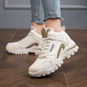 2025 nuevos zapatos informales para mujer, zapatillas de tacón oculto, zapatos de plataforma a la moda, zapatos de mujer con aumento de altura - Product Image 5