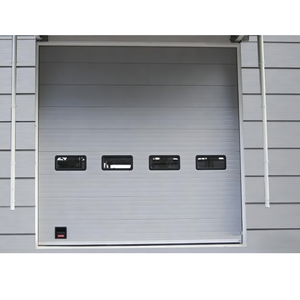 Porta <span class=keywords><strong>Garage</strong></span> Avvolgibile in Lega di Alluminio con Isolamento Termico e Funzione Antifurto, Design Mid-Century per Ingresso Villa e Uso Commerciale - Product Image 1