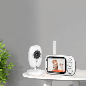 อานิเซบบ์ ผลิตภัณฑ์จีนขายส่ง เครื่องตรว<span class=keywords><strong>จ</strong></span>สอบเด็ก 2 กล้อง 3.5 นิ้ว 2.4G สน<span class=keywords><strong>ท</strong></span>นาสองทาง ตรวจ<span class=keywords><strong>จ</strong></span>ับเสียงร้องไห้และการเคลื่อนไหว มองเห็นในเวลากลางคืน - Product Image 3