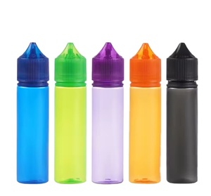 10ml 15ml 20ml 30ml 60ml 100ml Rỗng nhựa PET lỏng dropper chai nắp an toàn 70ml công suất 1mm Độ dày màn hình in ấn - Product Image 1