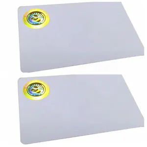 Tessera di garanzia laser con stampa ologramma in plastica PVC personalizzata